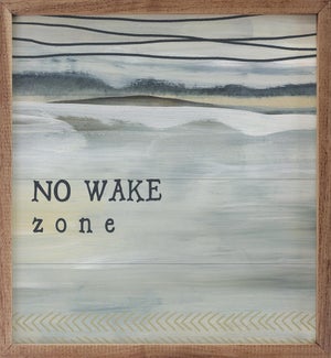 No Wake Zone By Emily Wood